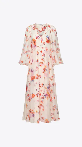 Floral Freedom Dress - Creme Rose Mix