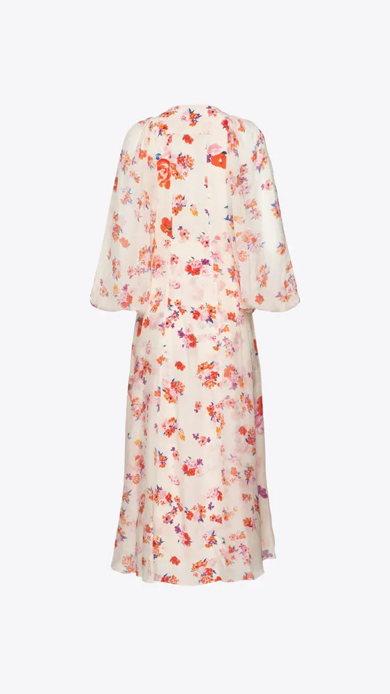 Floral Freedom Dress - Creme Rose Mix