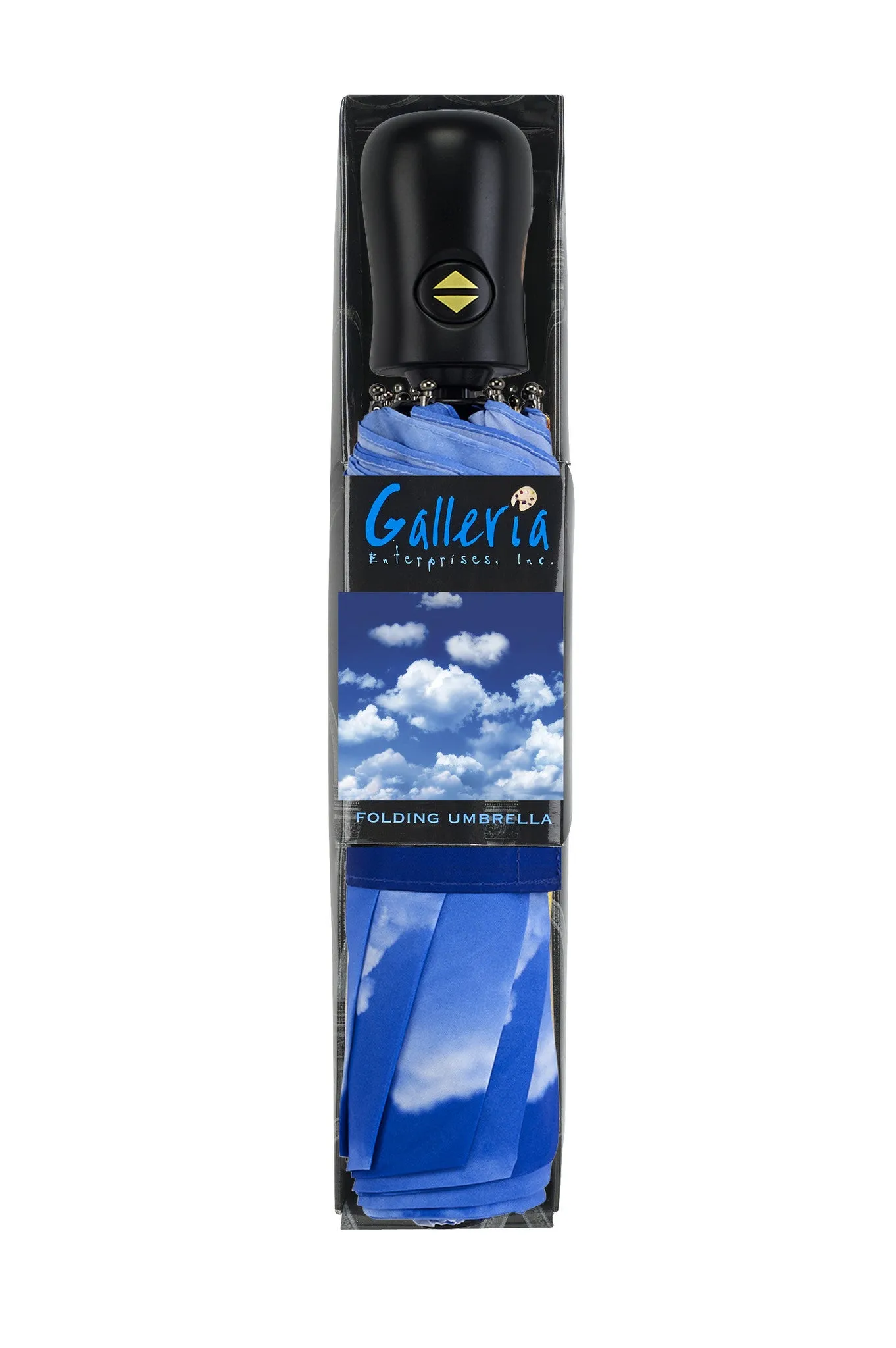 Galleria Clear Skies Folding Umbrella