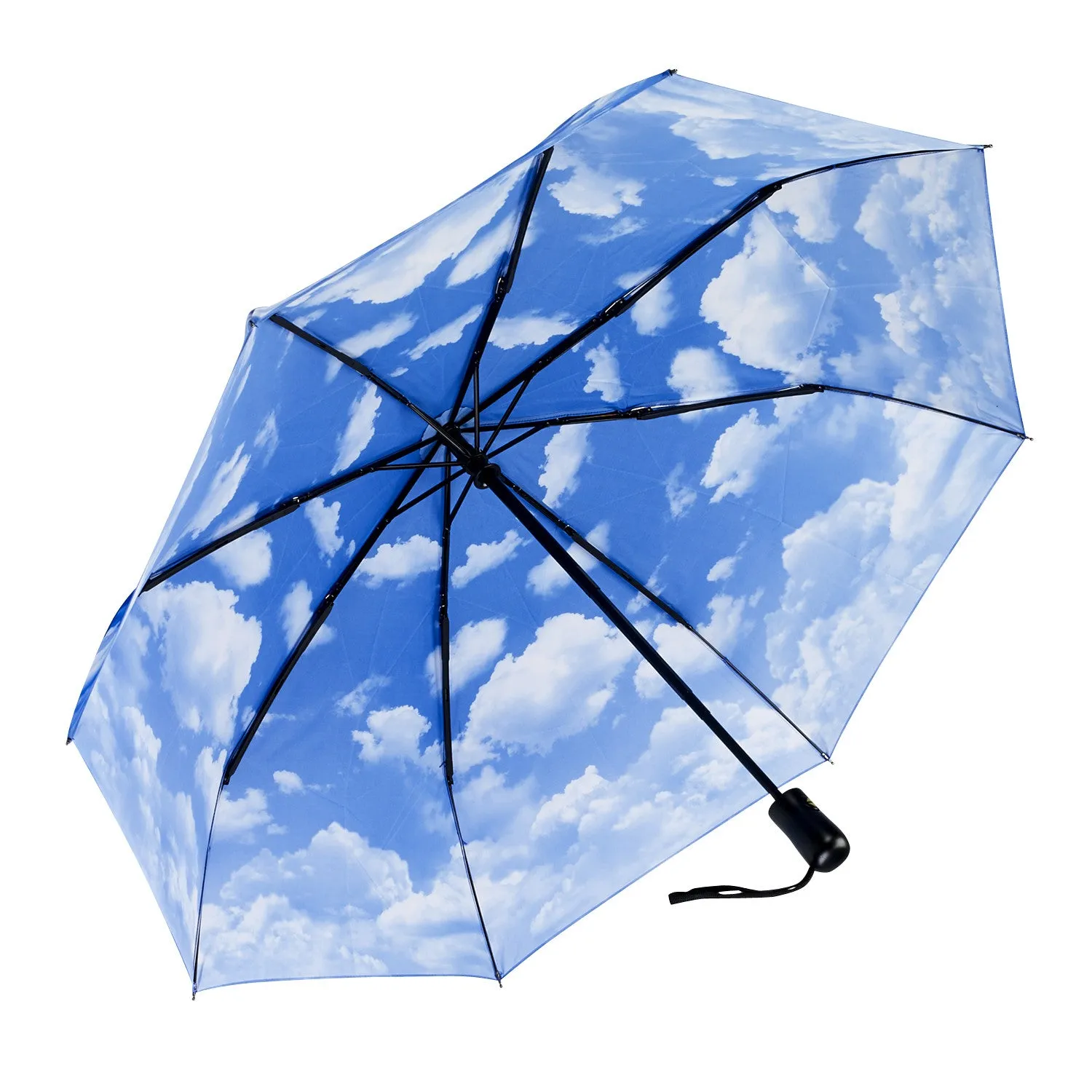 Galleria Clear Skies Folding Umbrella