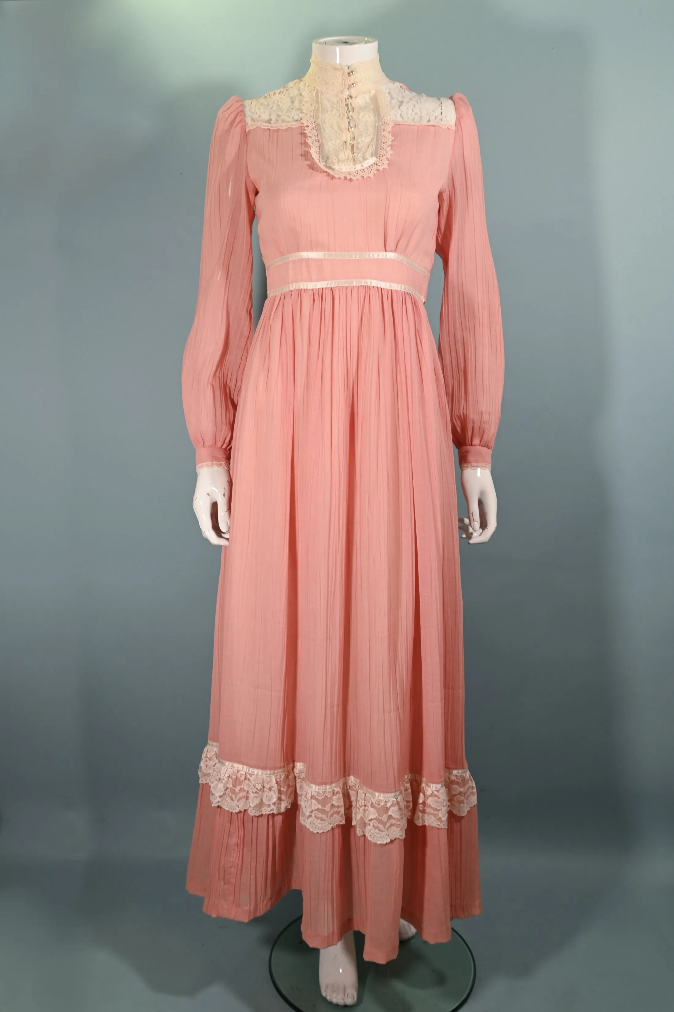 Genuine Gunne Sax  Maxi Dress, Cottacore Prairie Dress S