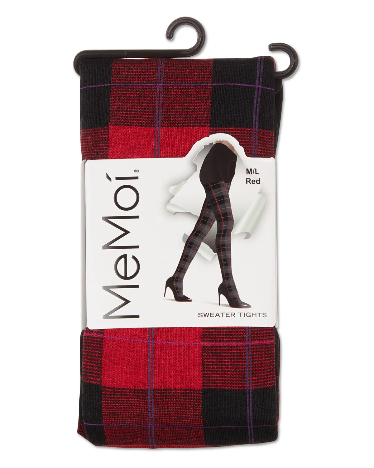 Glasgow Plaid Cotton Blend Sweater Tights