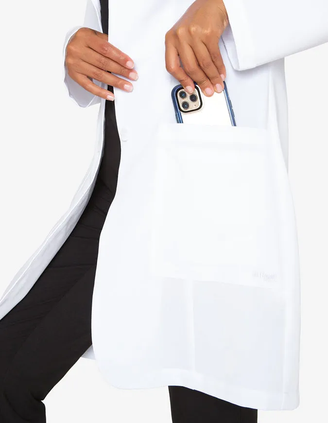 Grey's Anatomy 35 Inch Women's Two Pocket Stretch Medical Lab Coat