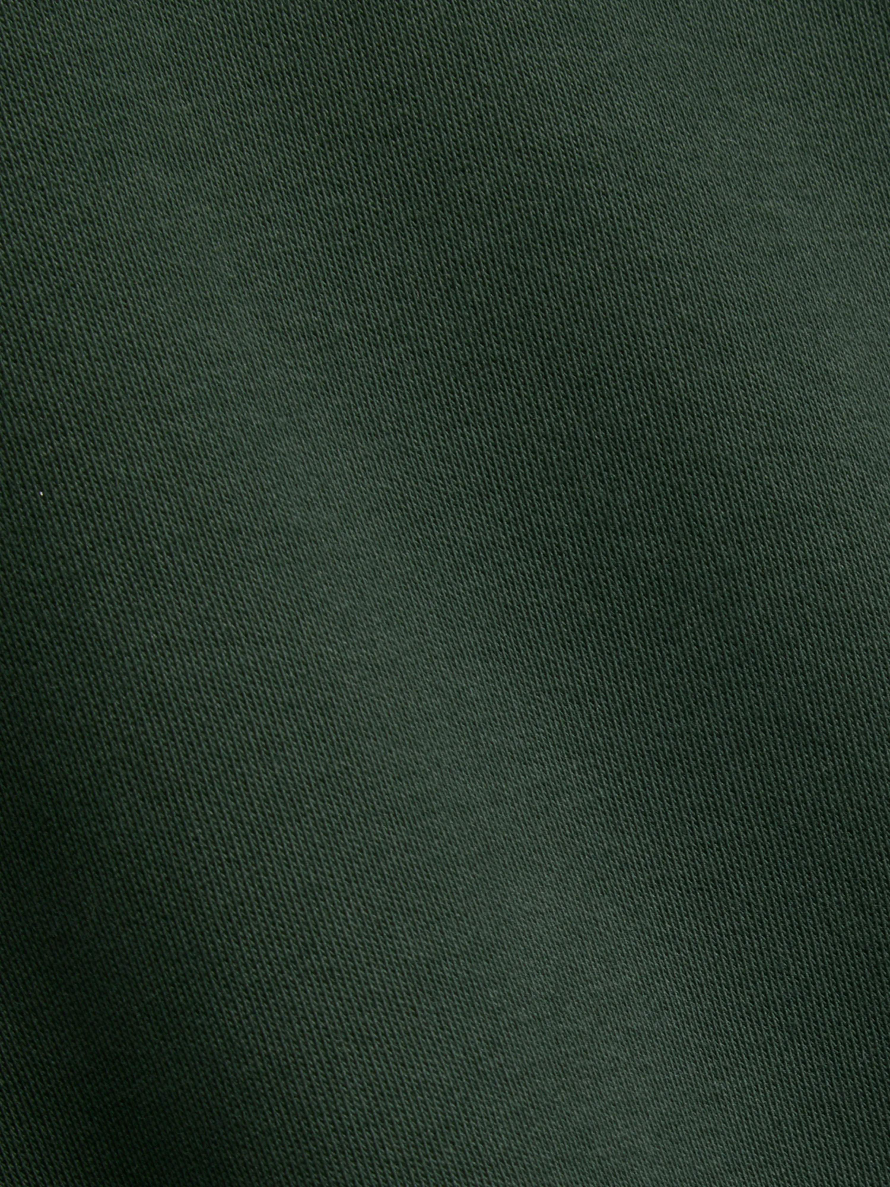 Heavy Long Sleeve T-Shirt Tavistock Dark Green