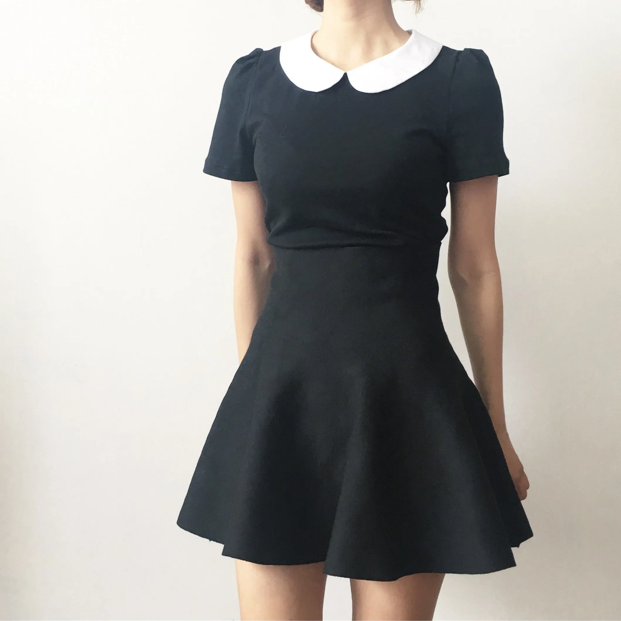 High Waisted Black Skirt