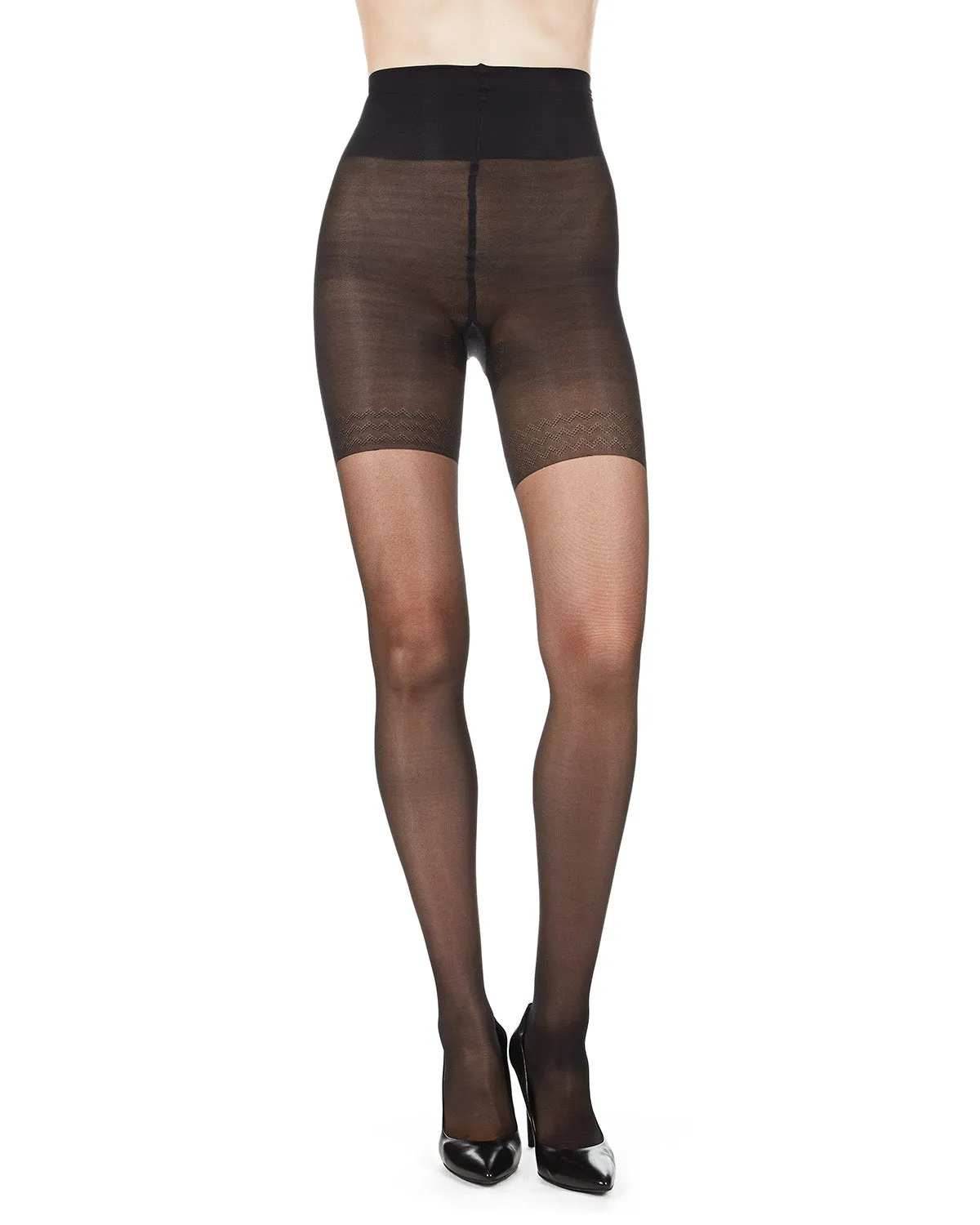 High-Waisted Body Slimming Pantyhose