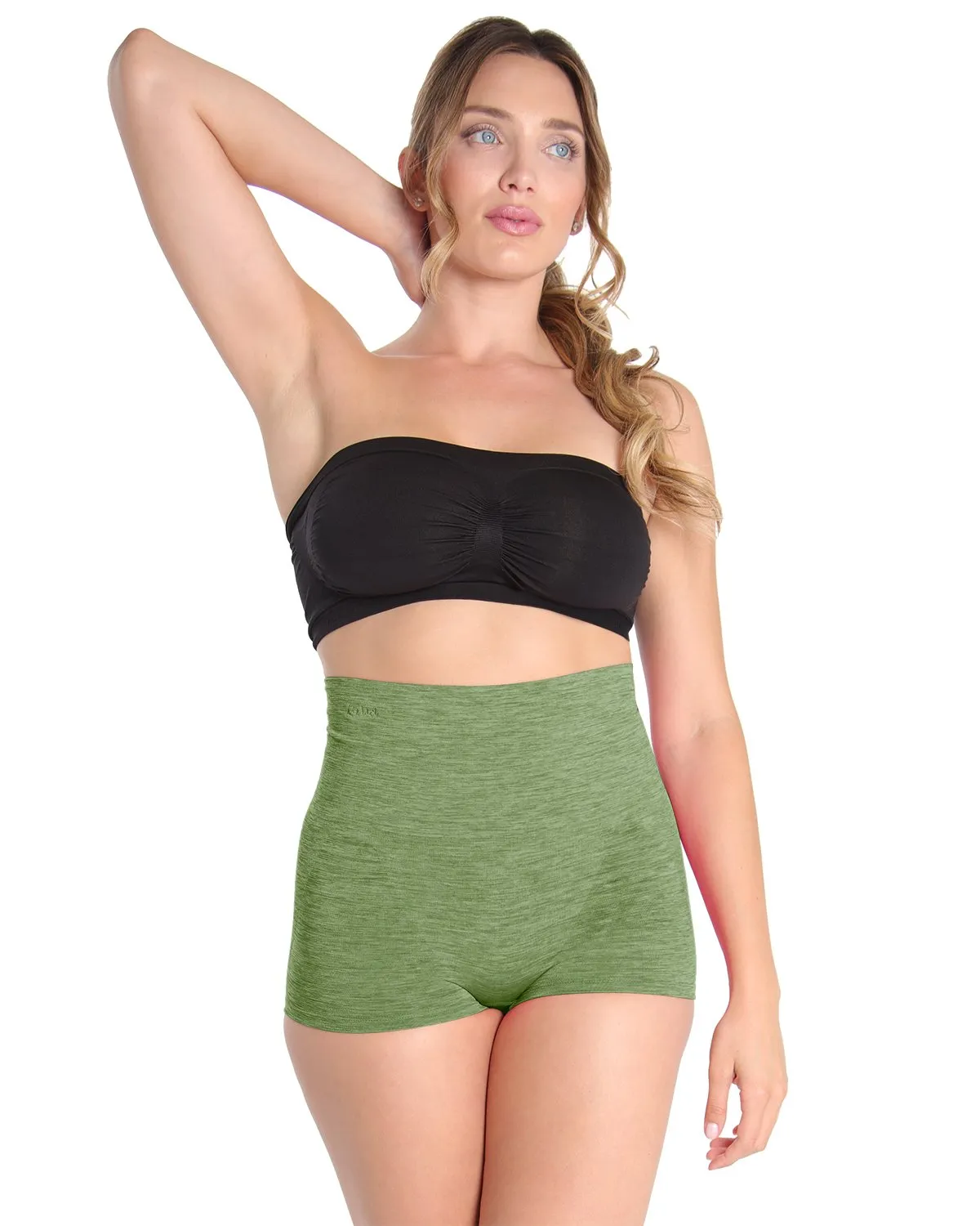 High-Waisted Shaping Boyshorts