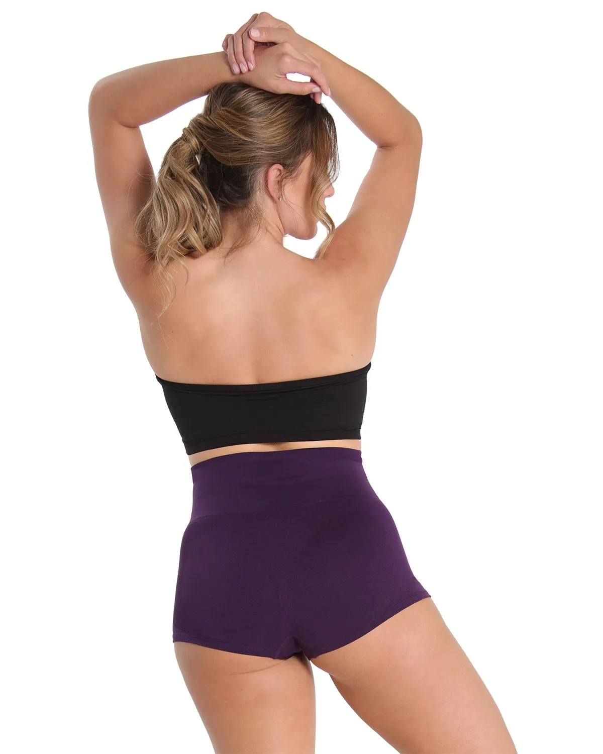 High-Waisted Shaping Boyshorts