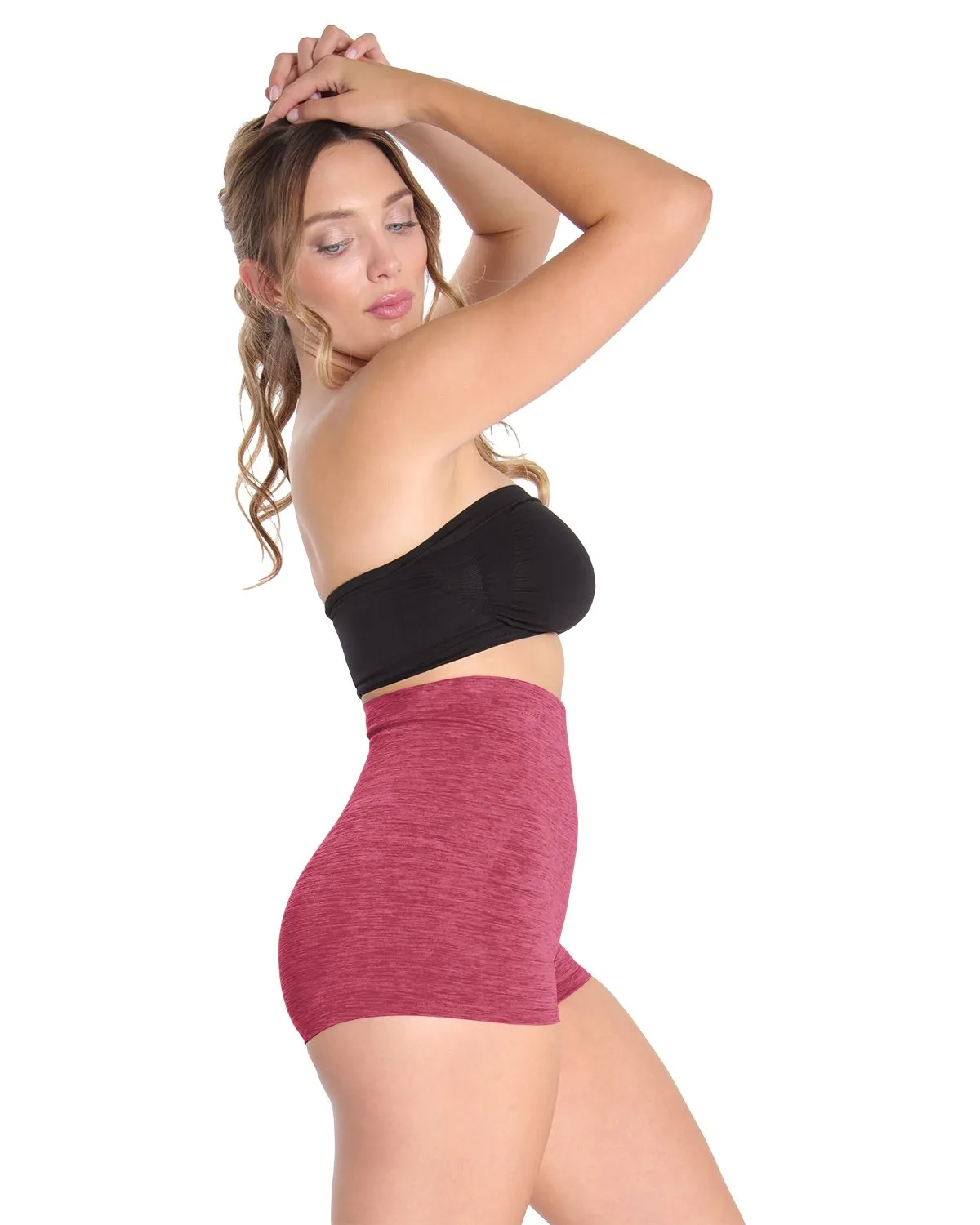 High-Waisted Shaping Boyshorts