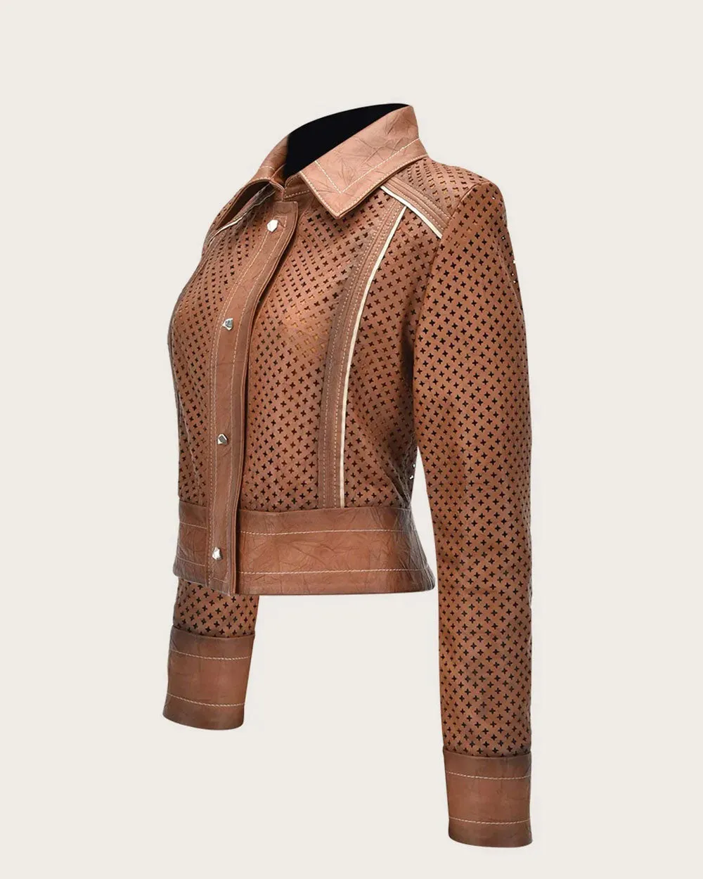 Honey perfored jacket