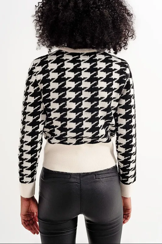 Houndstooth Sweater