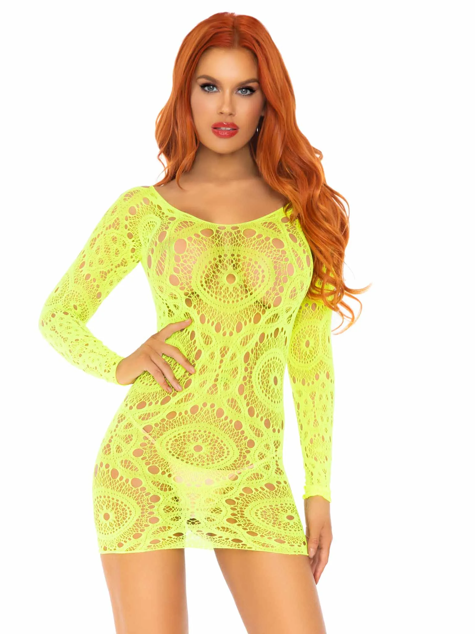 Is This Love Lace Mini Dress