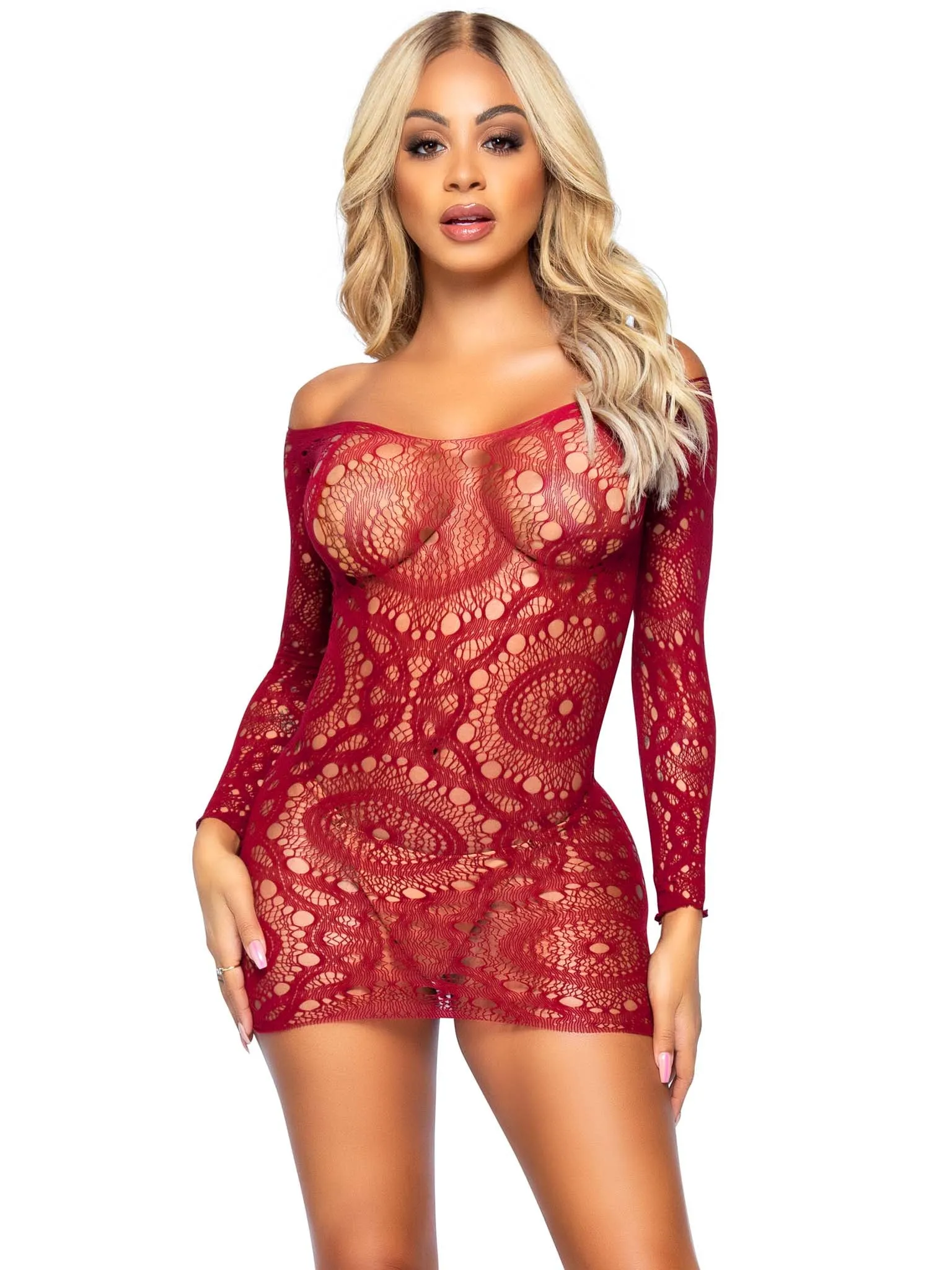 Is This Love Lace Mini Dress