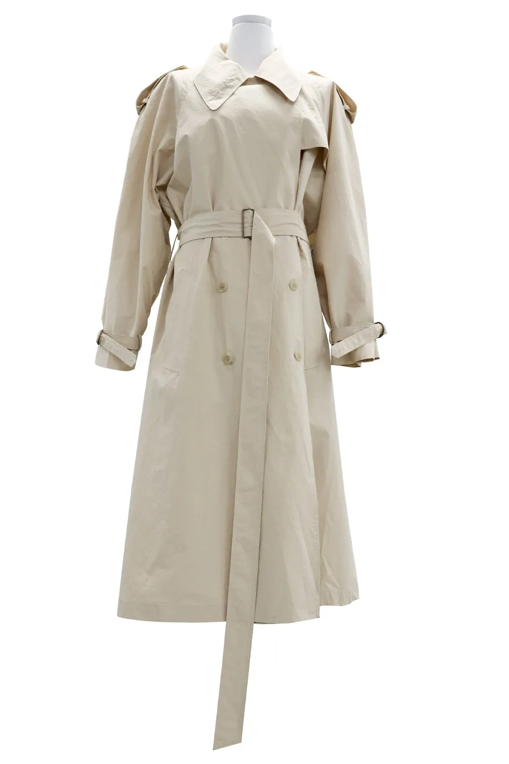 Joyce Flared Long Trench Coat