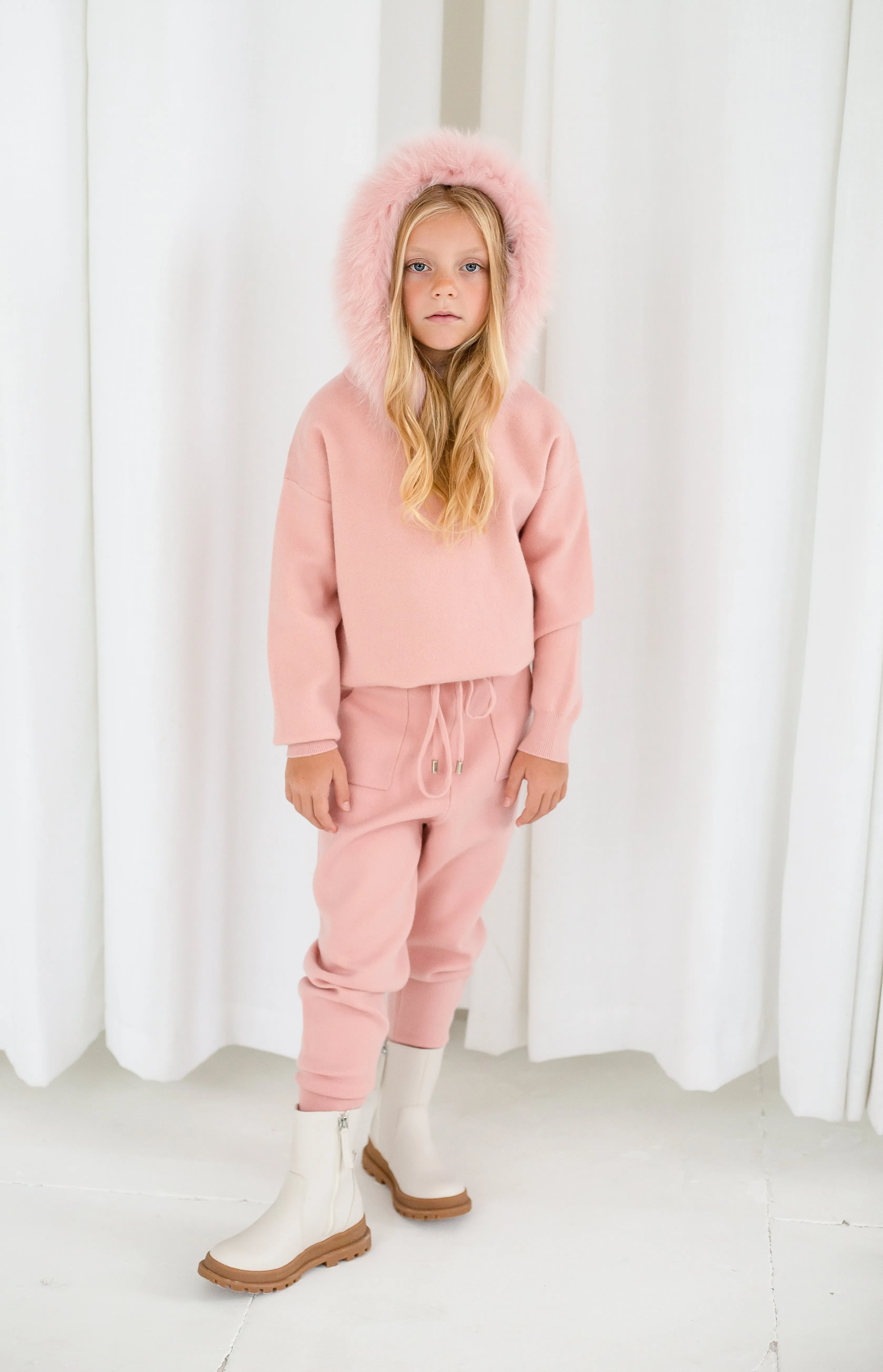 Knitted lounge suit  / Pink