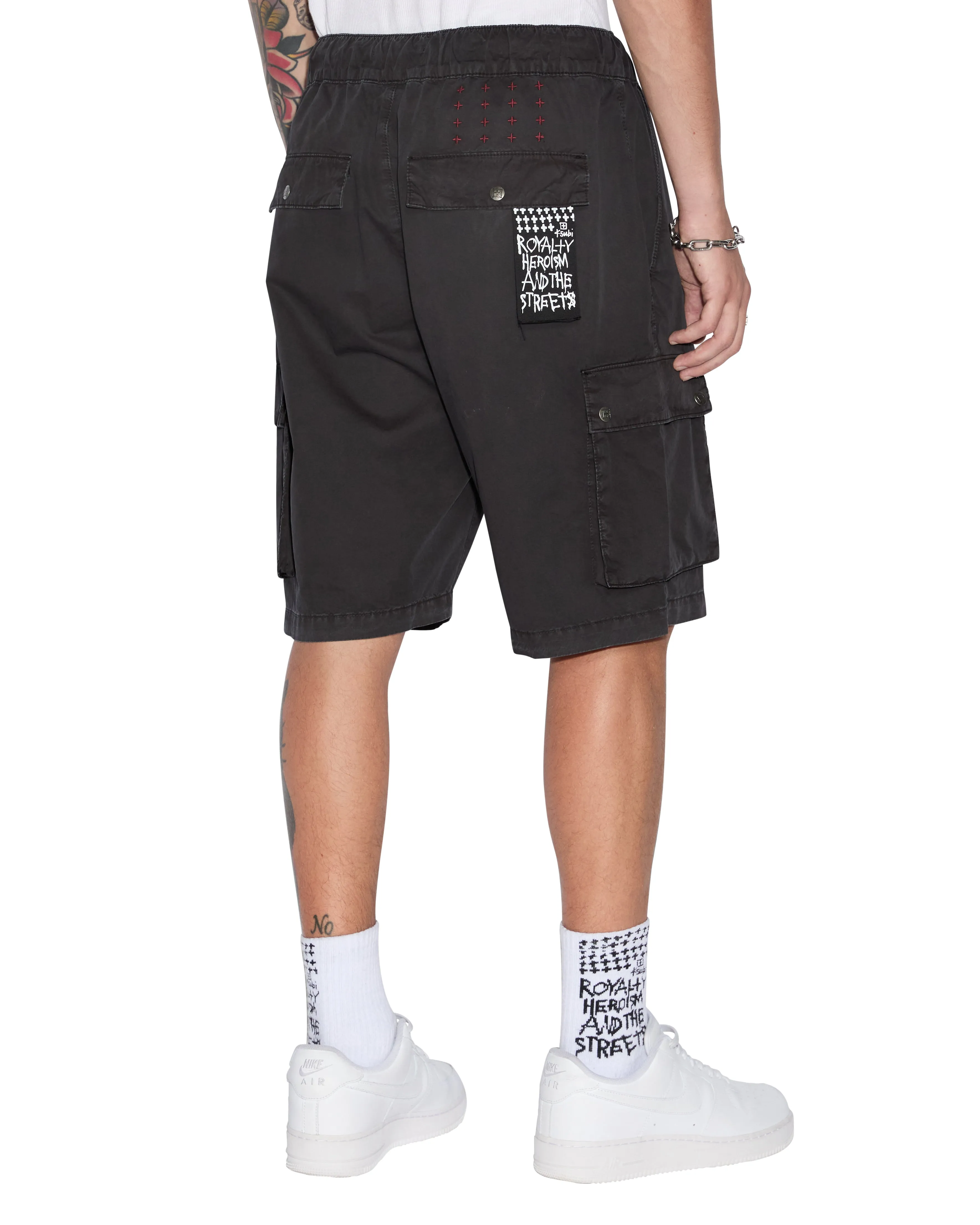 KRUSH CARGO SHORT BLACK