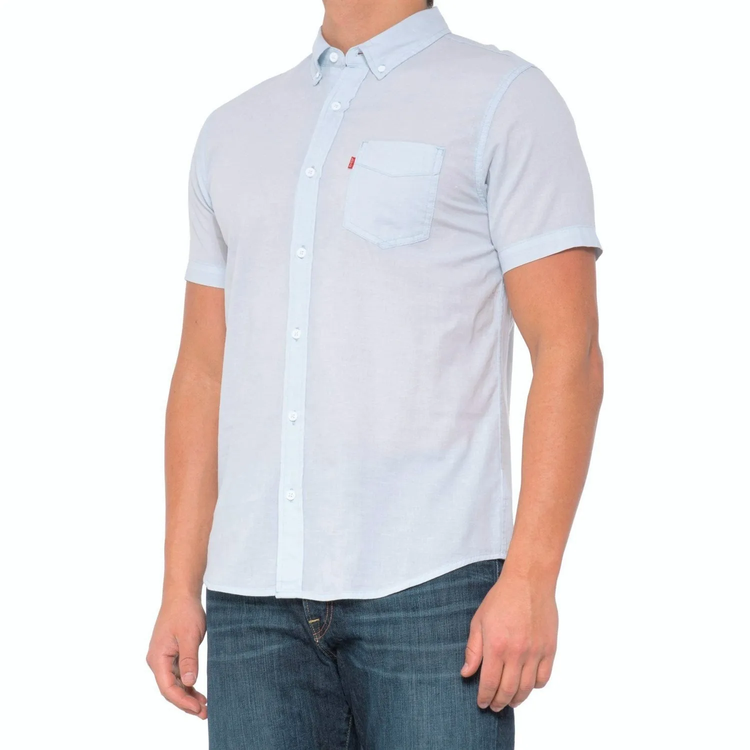 Levi's Men's Caufield Lightweight Cotton Short Sleeve Button-down Shirt