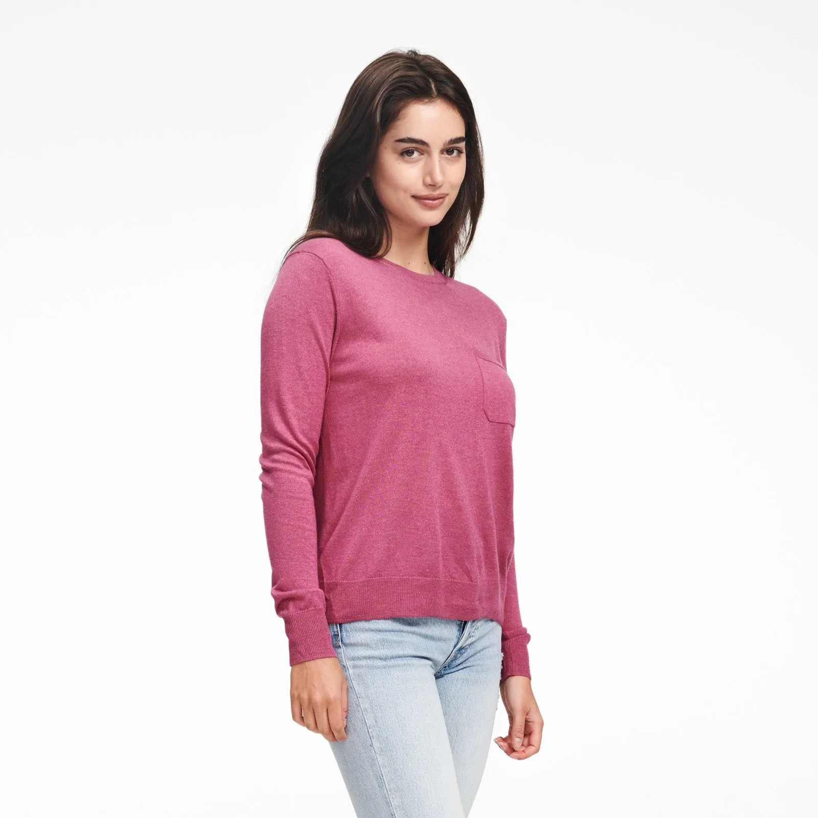 Lightweight Crewneck with Pocket