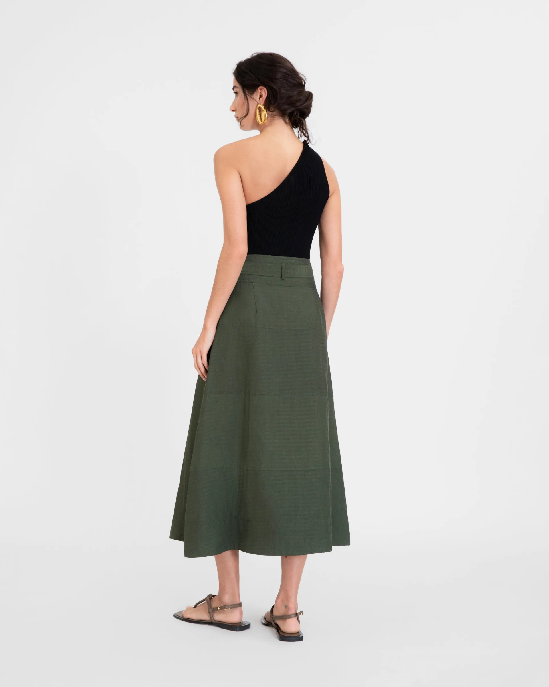 Linen Hudson Skirt