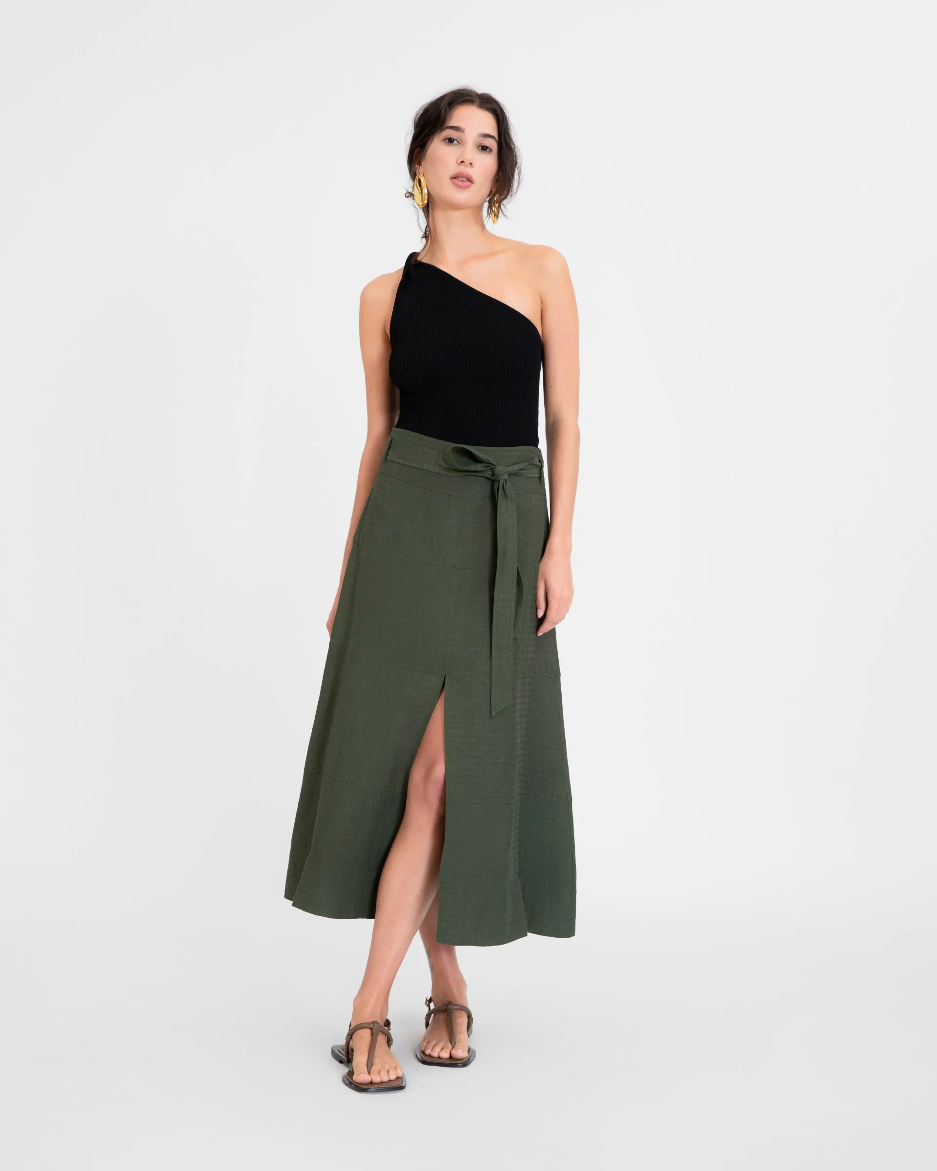 Linen Hudson Skirt