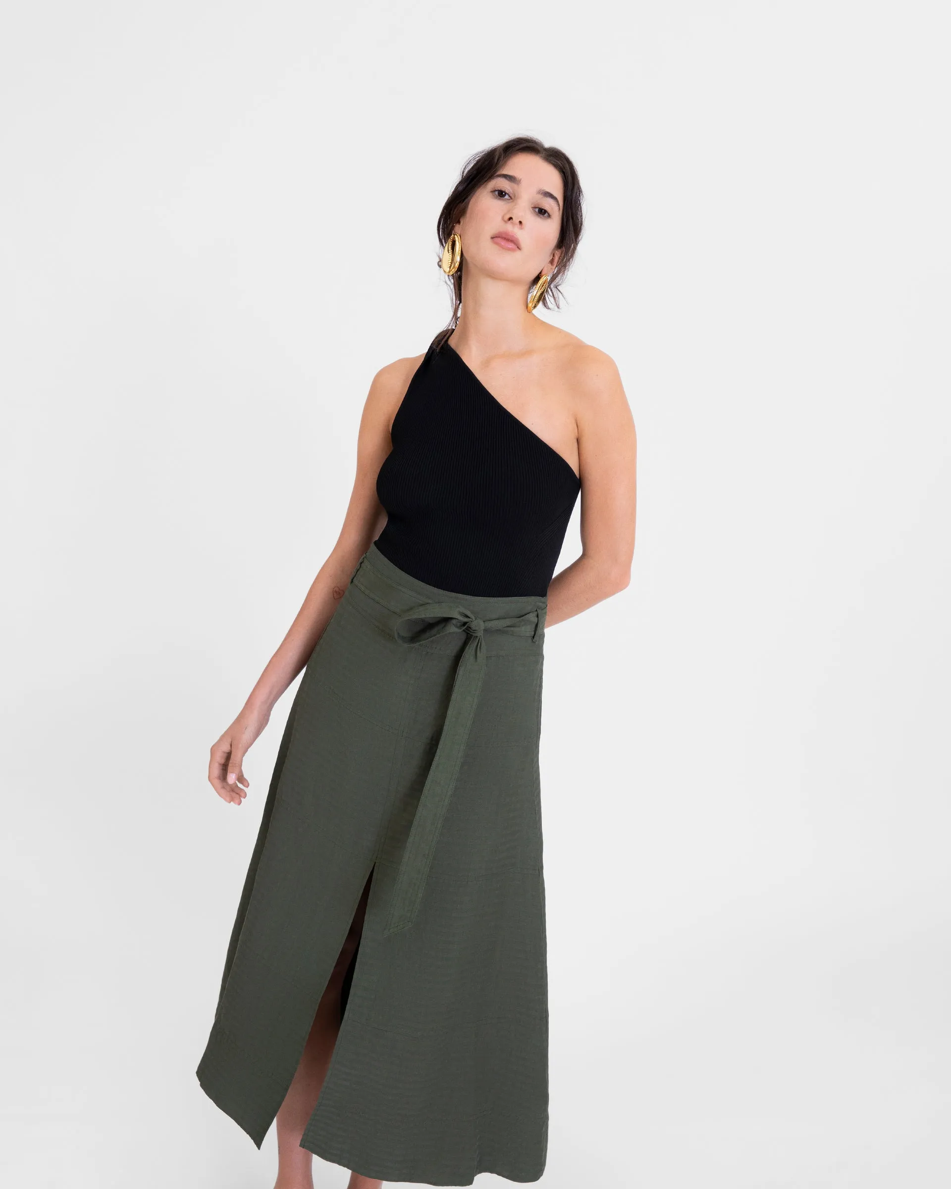 Linen Hudson Skirt