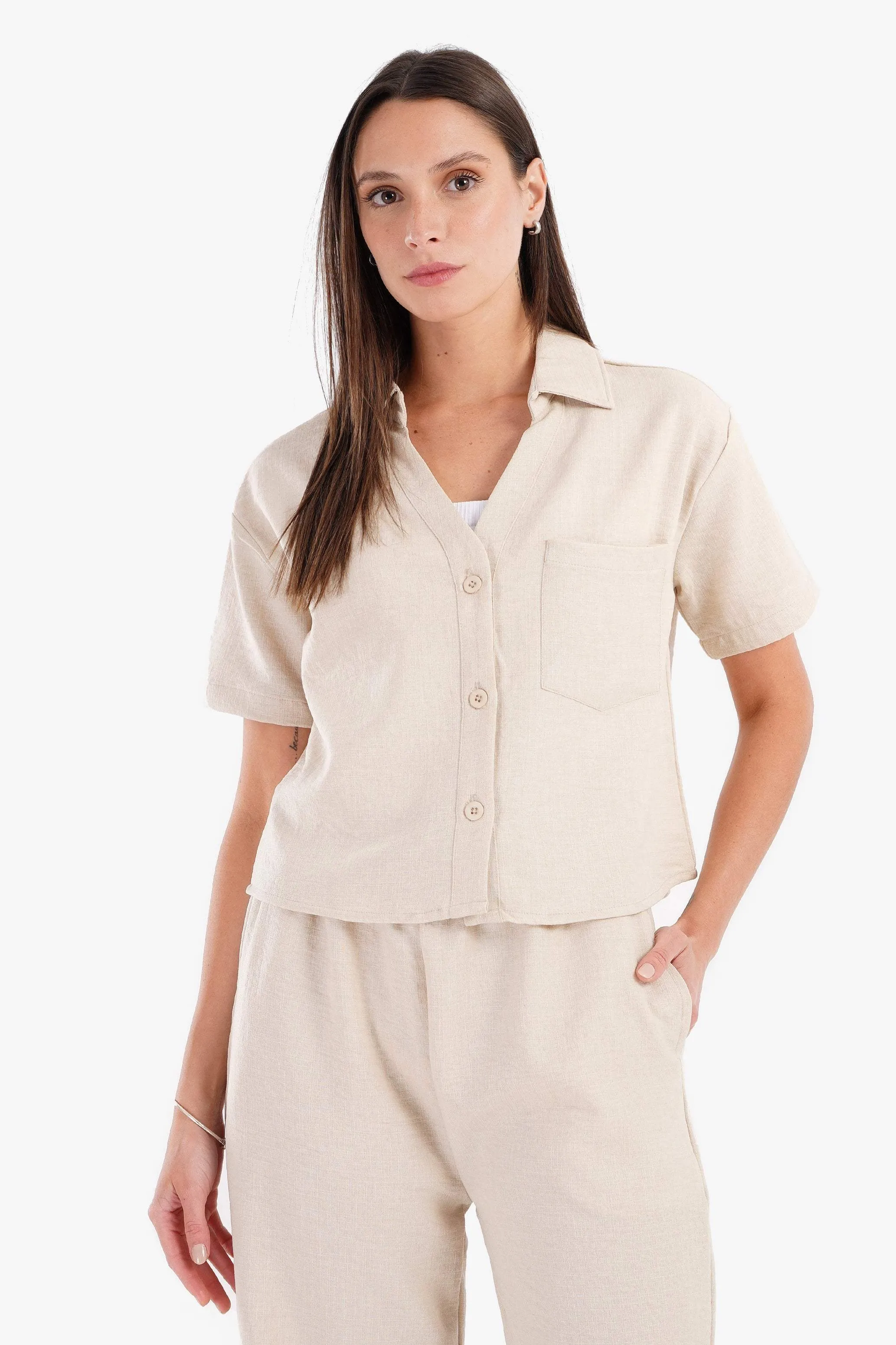 Linen Lounge Shirt