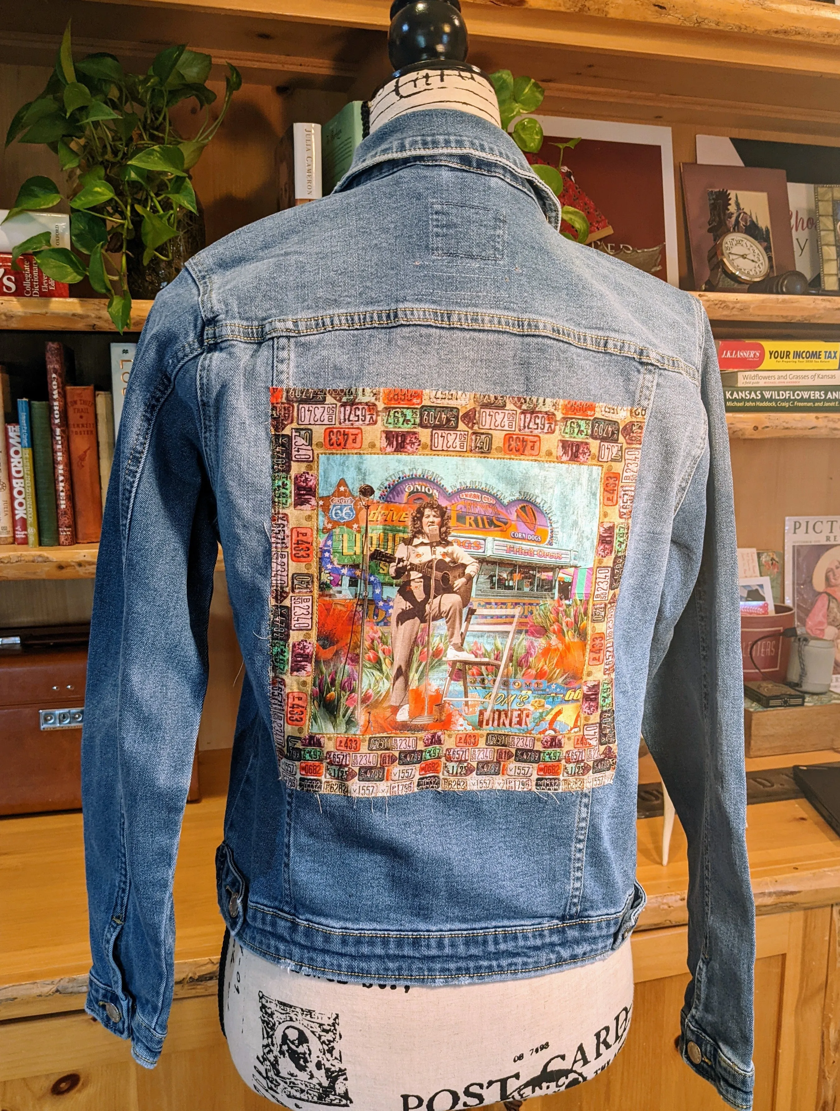 Lipstick Cowgirl Collection | Music Road Vintage Jean Jacket