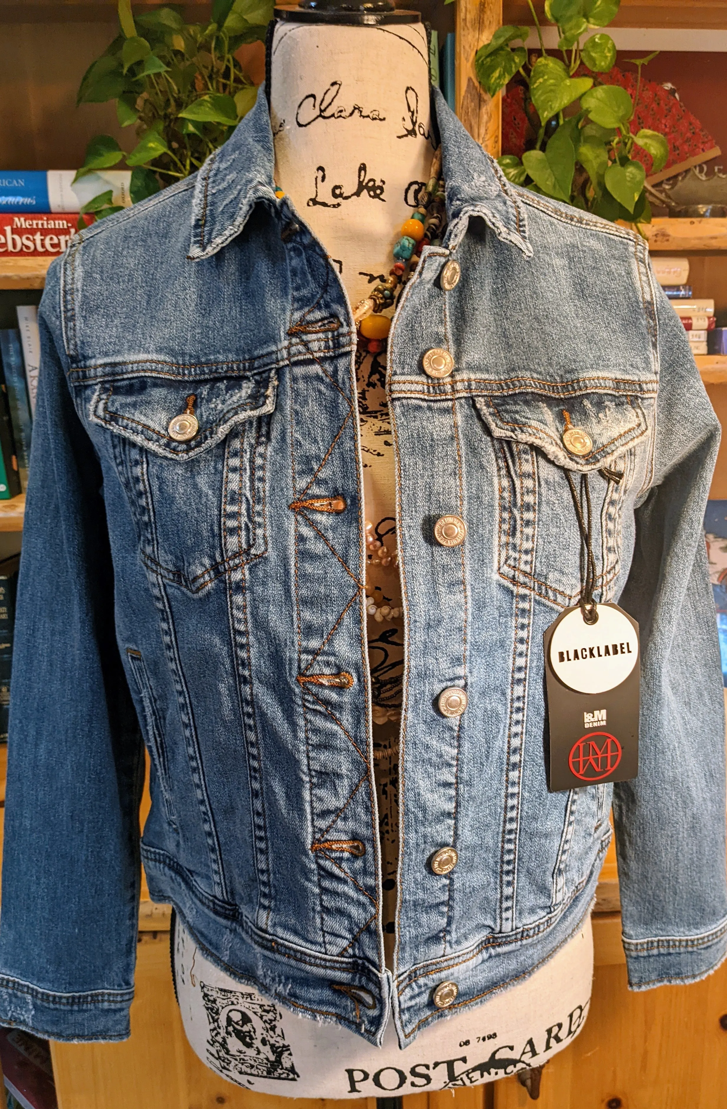 Lipstick Cowgirl Collection | Music Road Vintage Jean Jacket