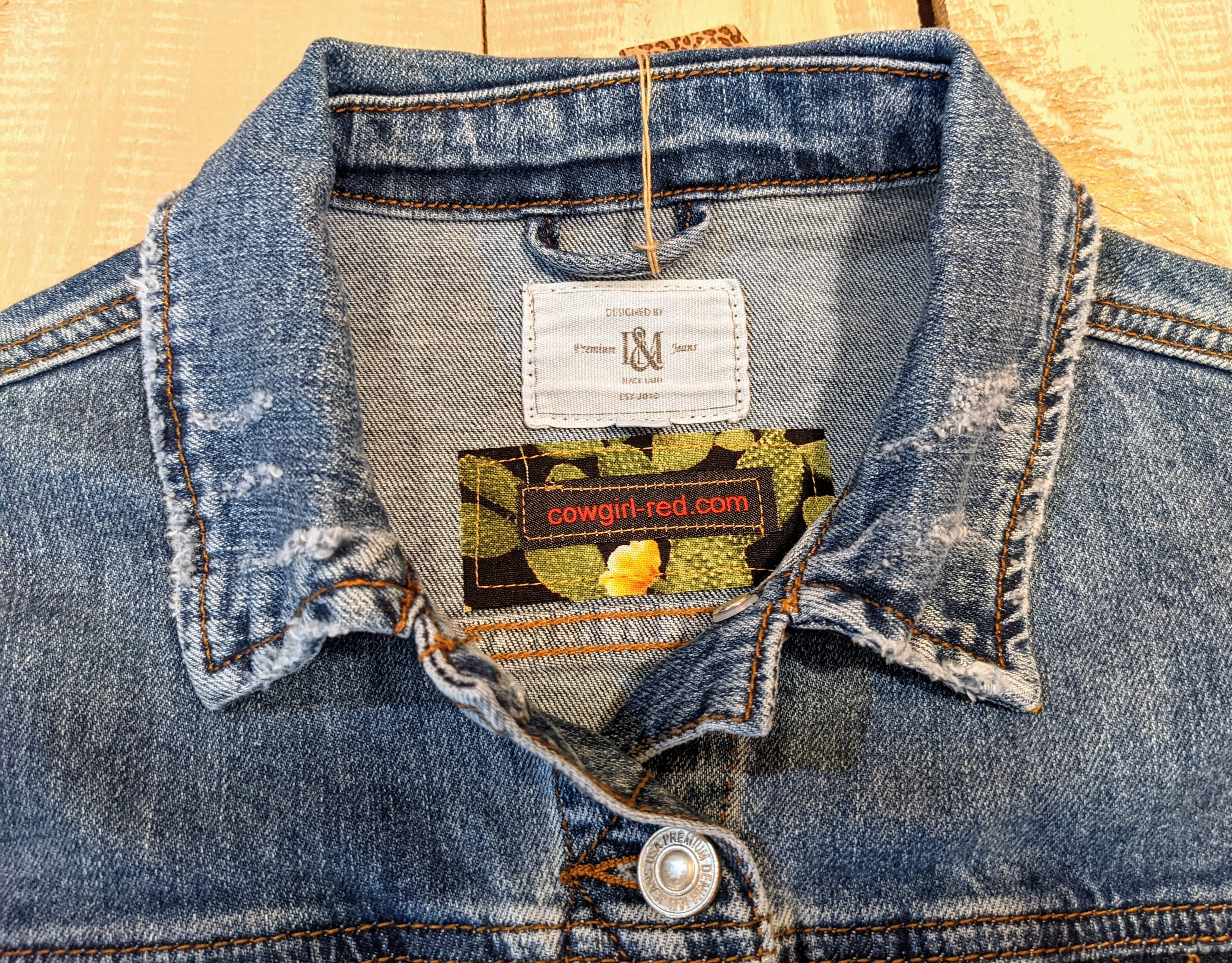 Lipstick Cowgirl Collection | Music Road Vintage Jean Jacket