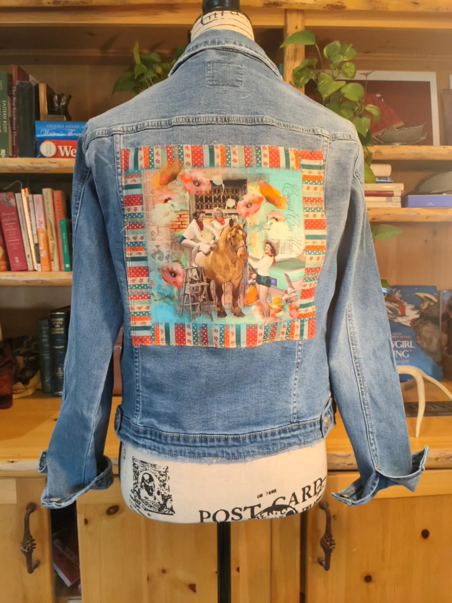 Lipstick Cowgirl Collection | Wash Day Vintage Jean Jacket