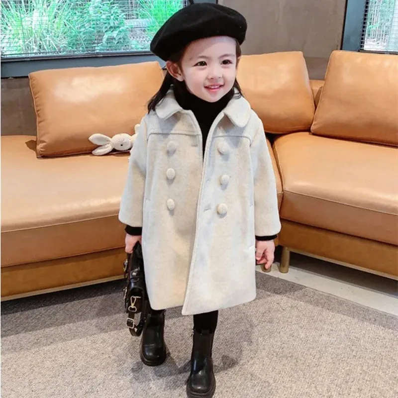 Long Line Trench Style Coat