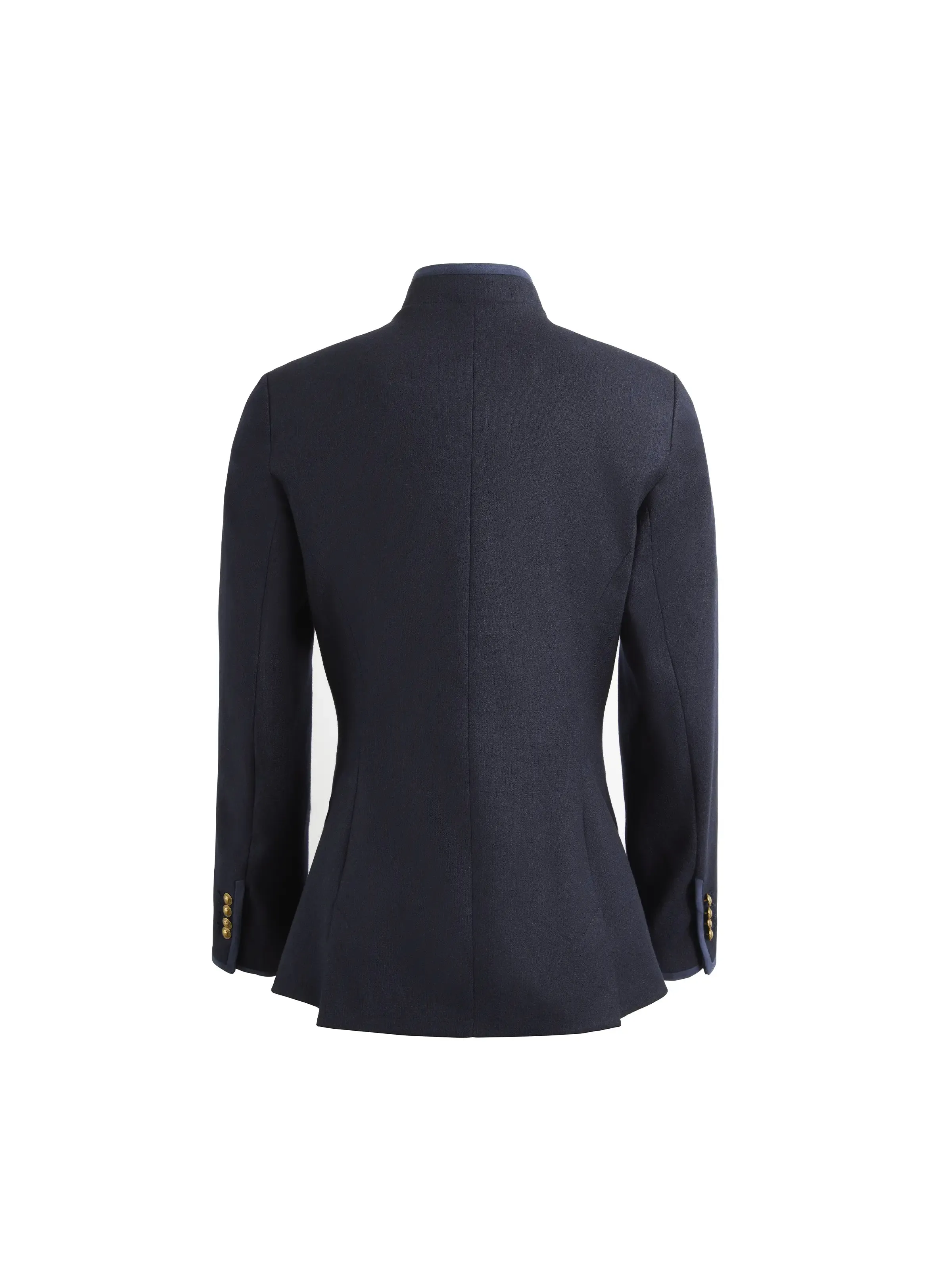 Madeline Jacket - Navy Melton Wool