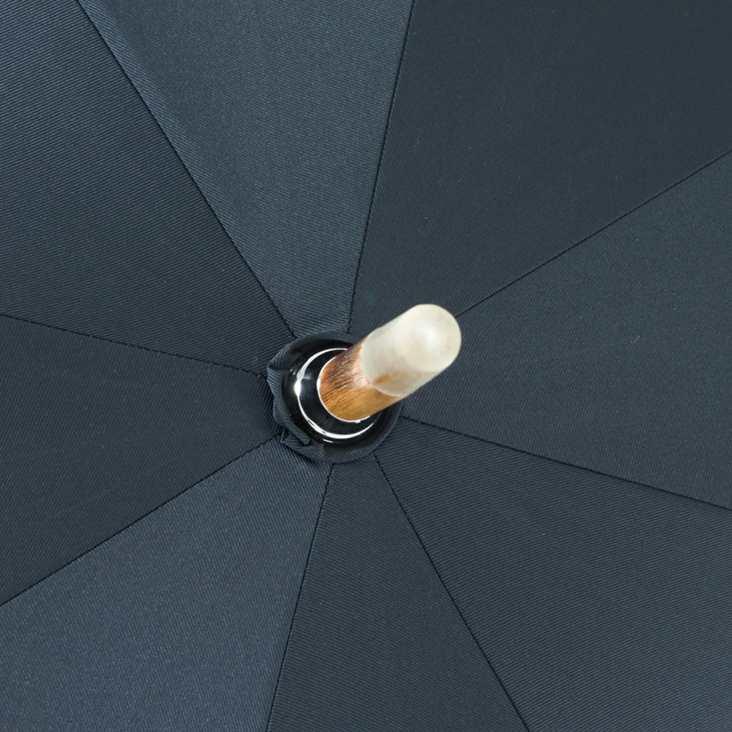 Maglia Francesco Black Canopy Umbrella with Chestnut Canopy