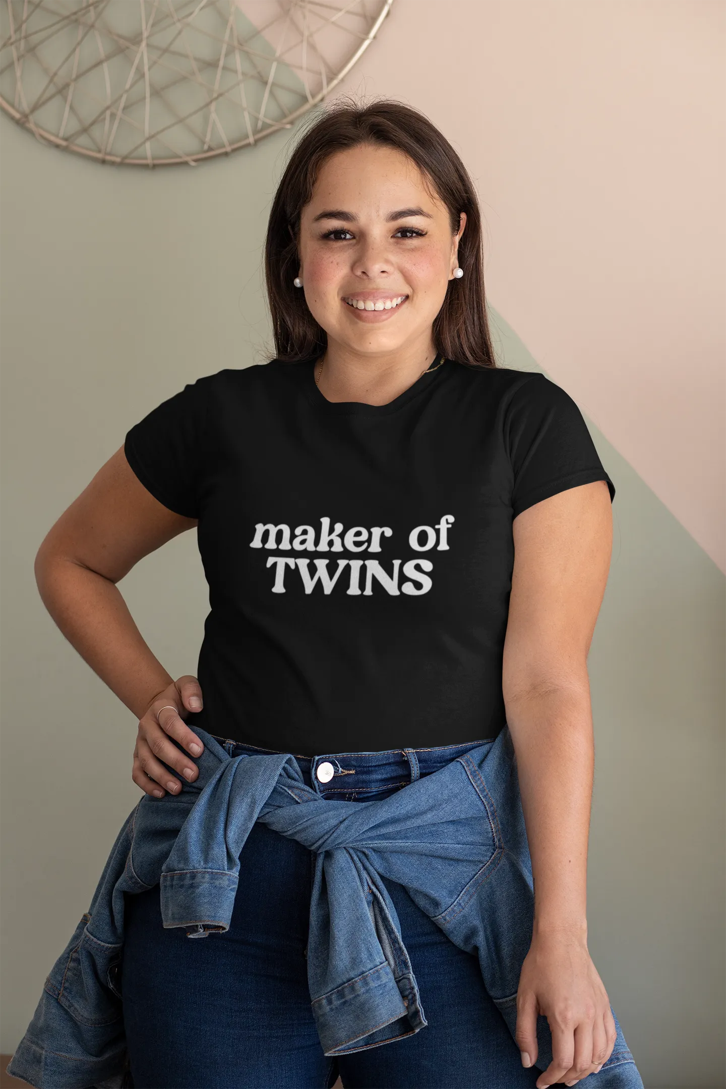 Maker of Twins Mom T-Shirt