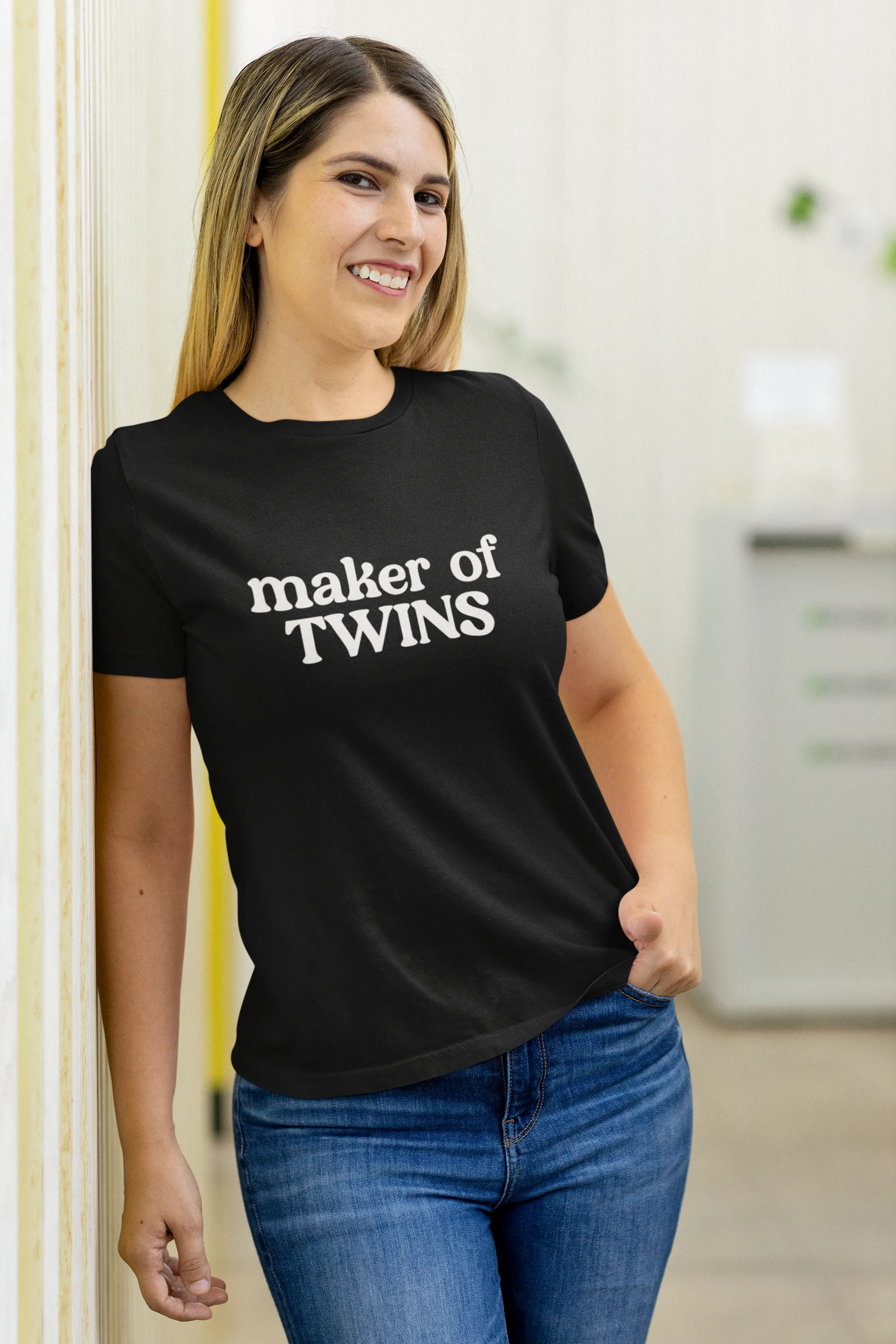 Maker of Twins Mom T-Shirt