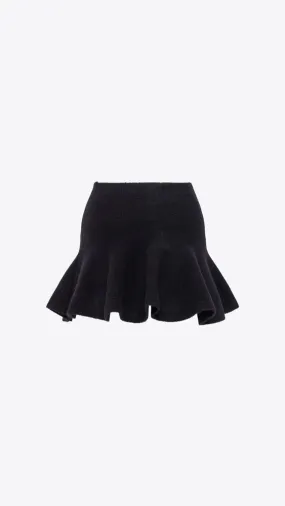 Mapache Flare Skirt - Black