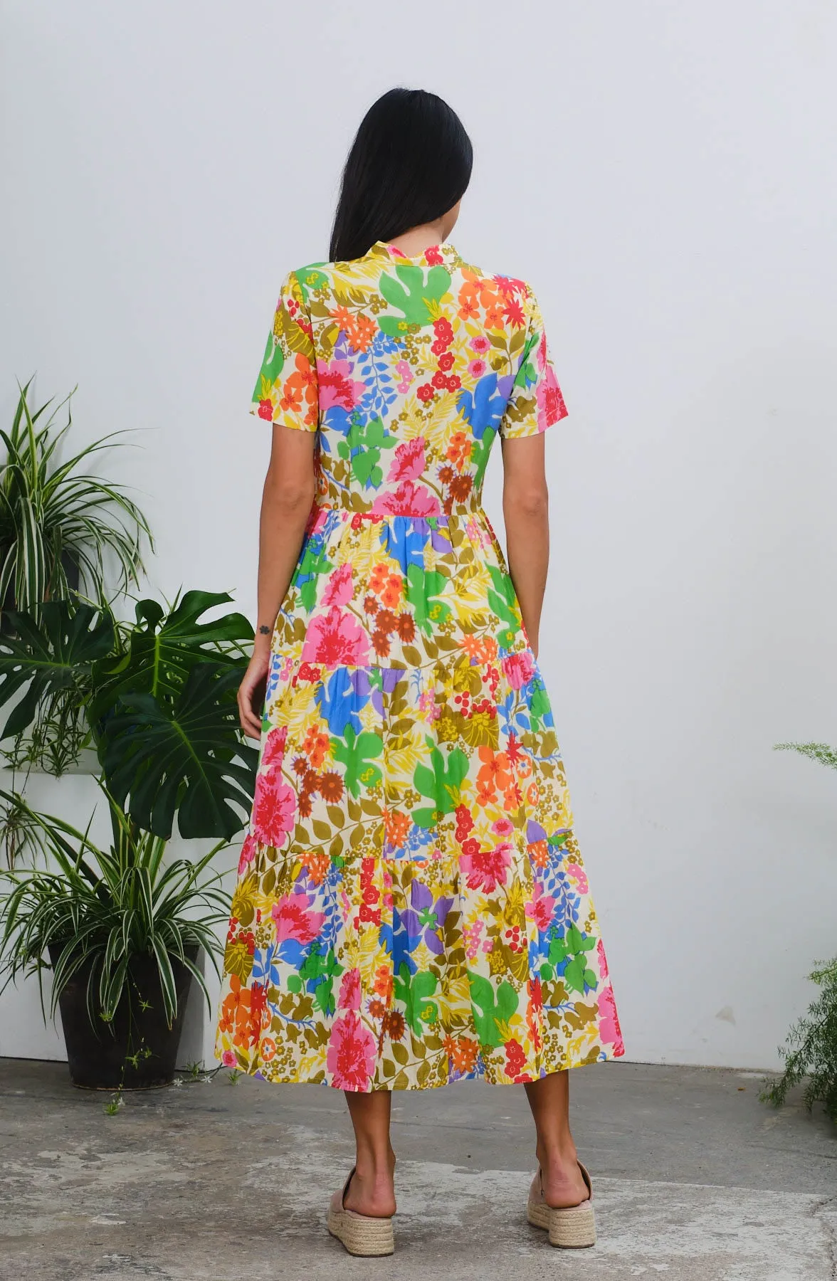 Maxi Dress in Bold & Beautiful Print