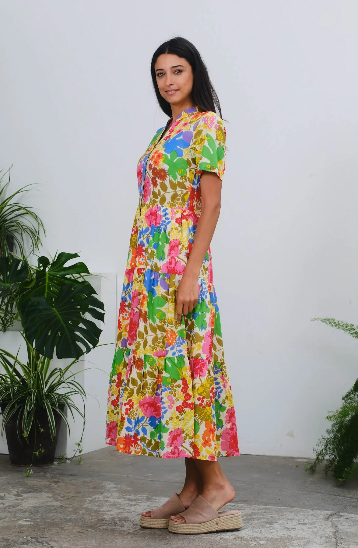 Maxi Dress in Bold & Beautiful Print