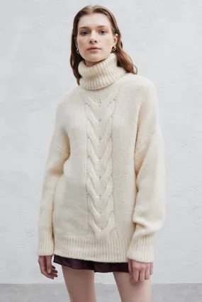 Mayra Cable Knit Sweater