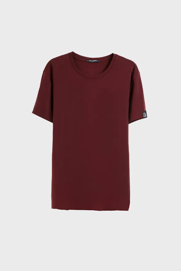 Men Crew-Neck Cotton T-Shirt (185G)