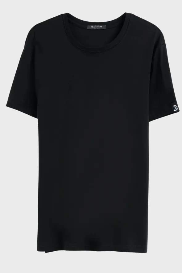 Men Crew-Neck Cotton T-Shirt (185G)