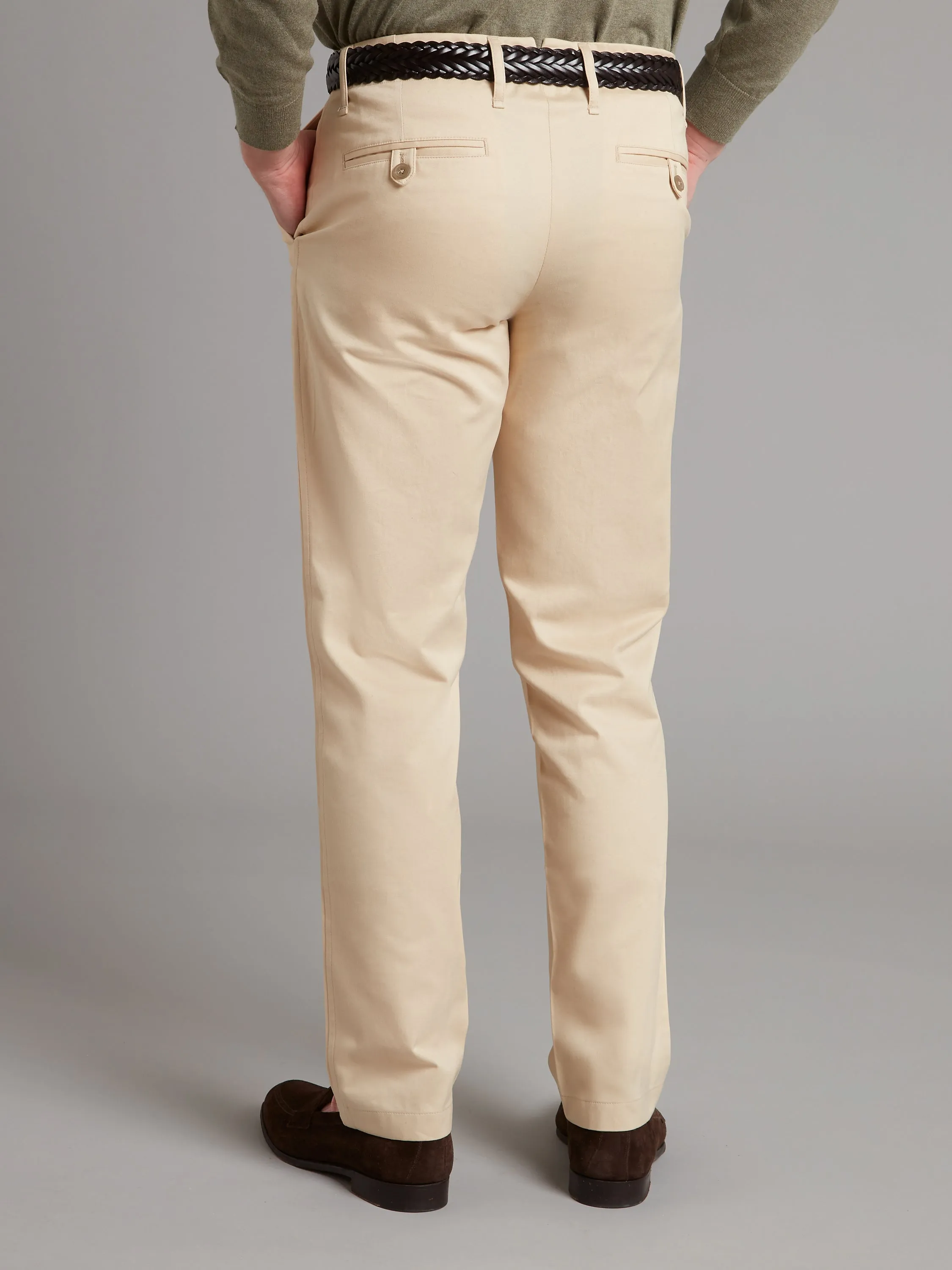 Mens Brompton Chinos - Beige