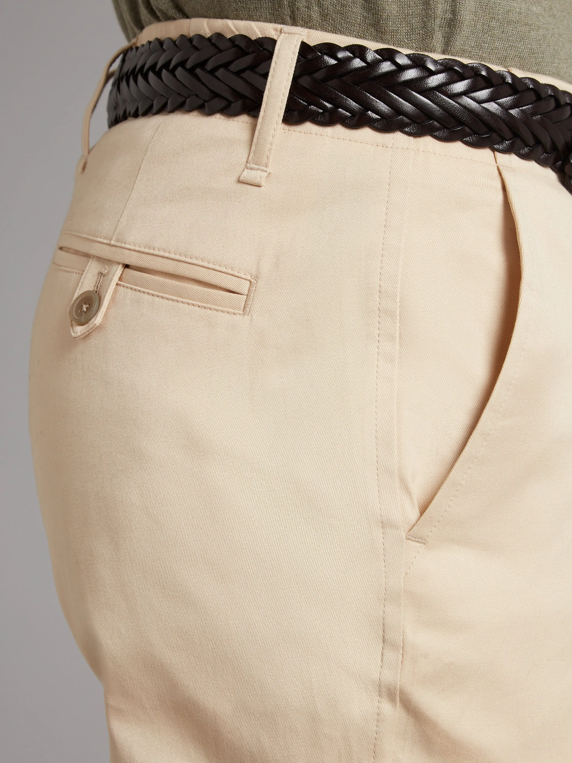 Mens Brompton Chinos - Beige