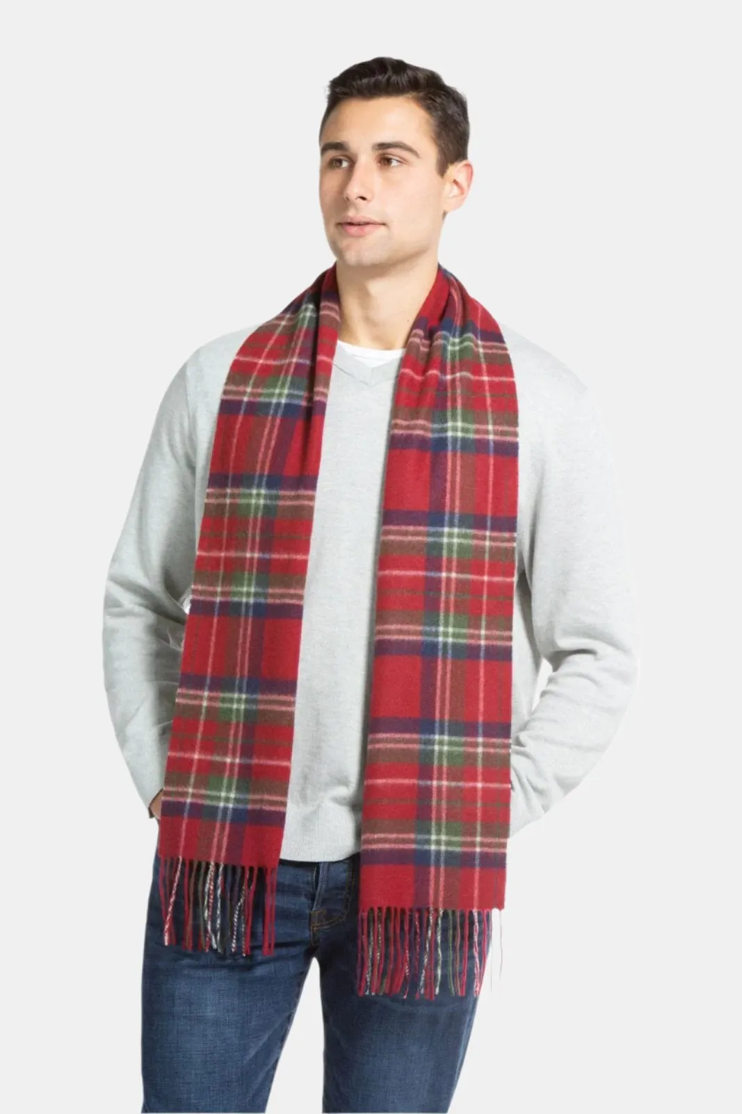 Men's Classic 100% Pure Cashmere Scarf