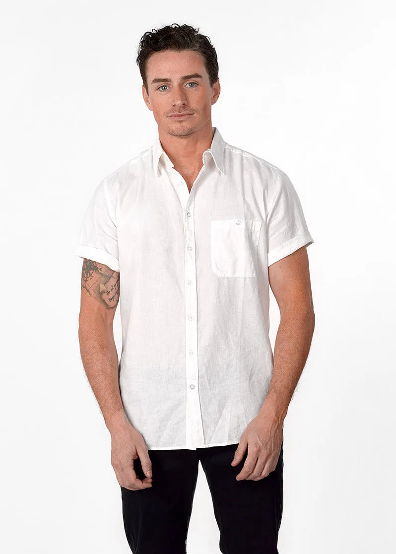 Men’s Floyd Natural Linen Cotton Shirt