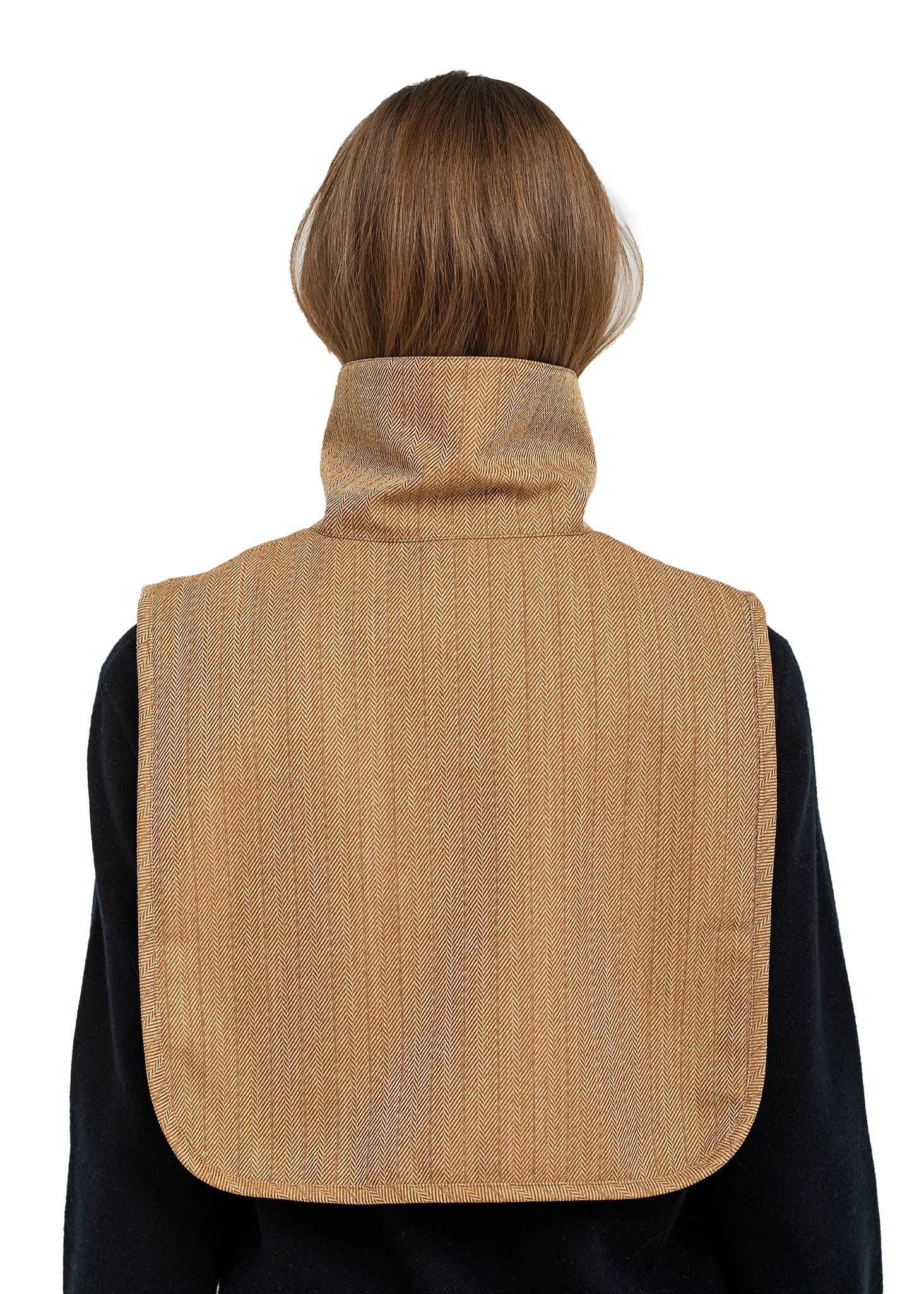 Neck warmer - Camel Tweed