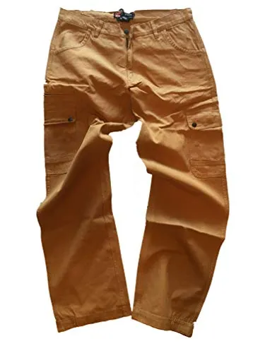 New Strides Cargo Pants Mustard