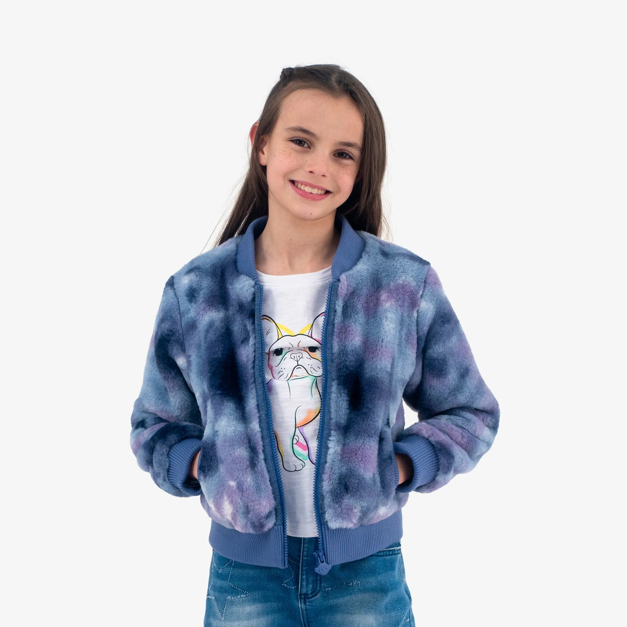 Nikki Bomber Jacket | Blue Depths