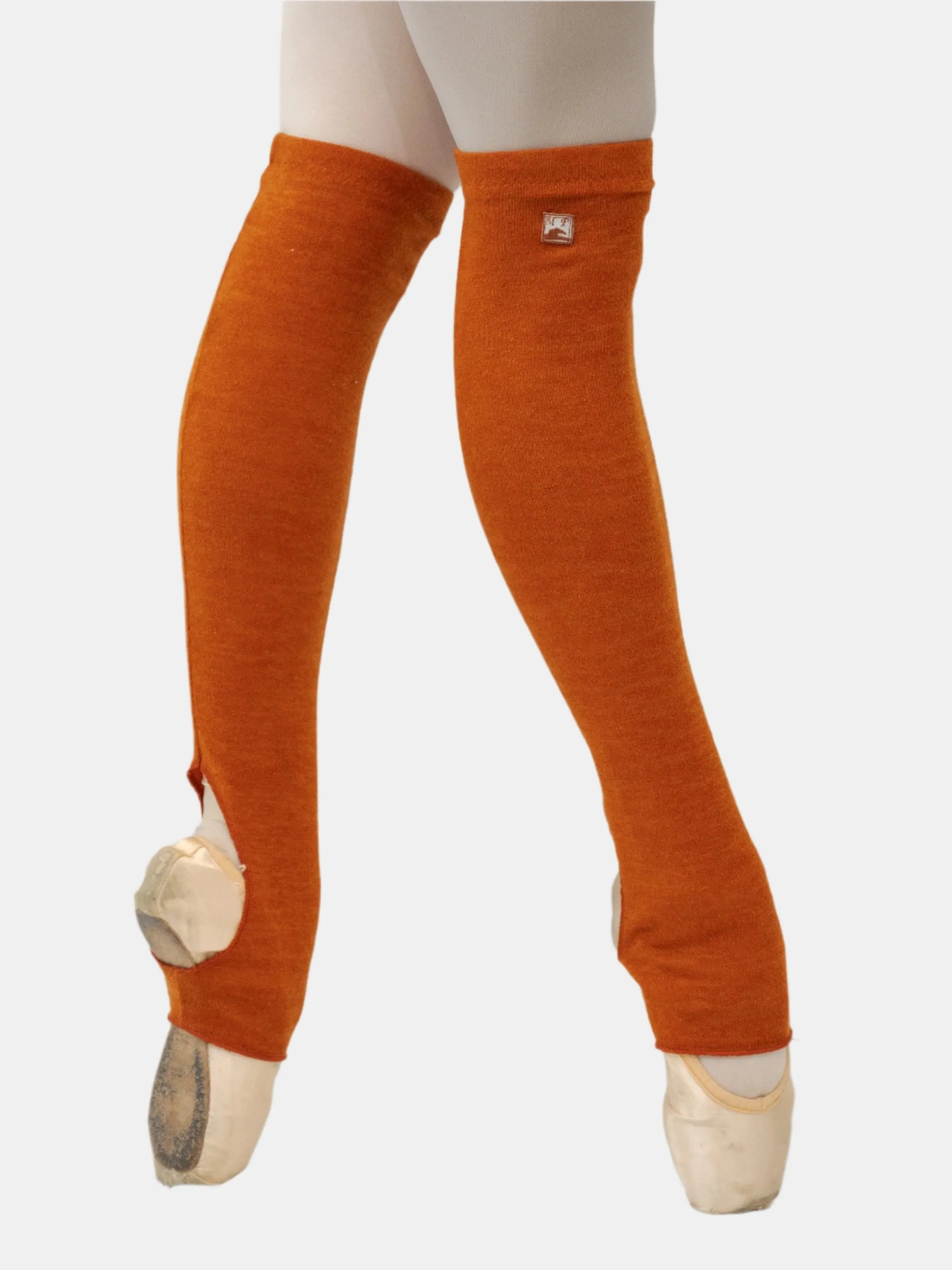 Orange Short Dance Leg Warmers MP921