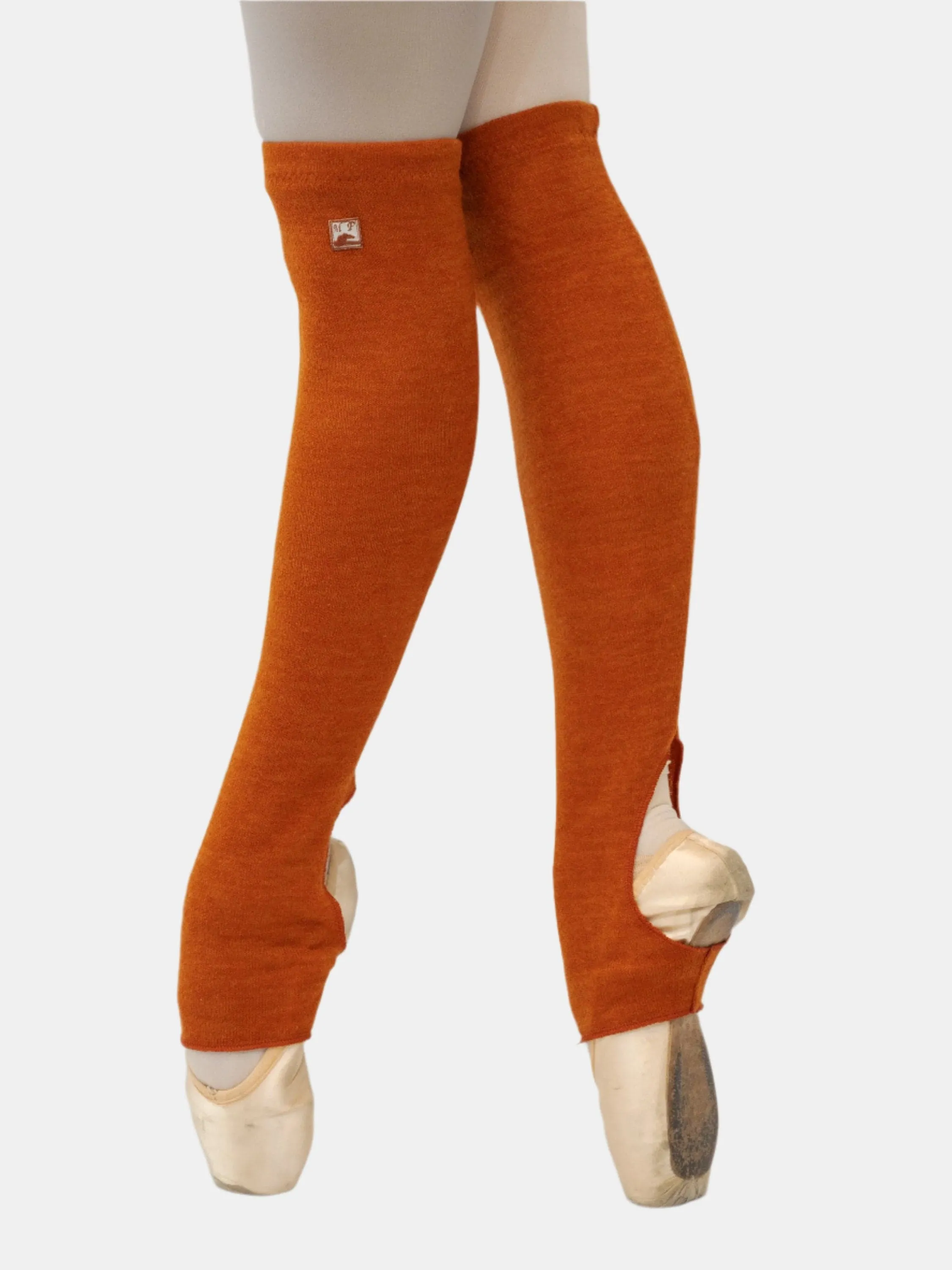 Orange Short Dance Leg Warmers MP921